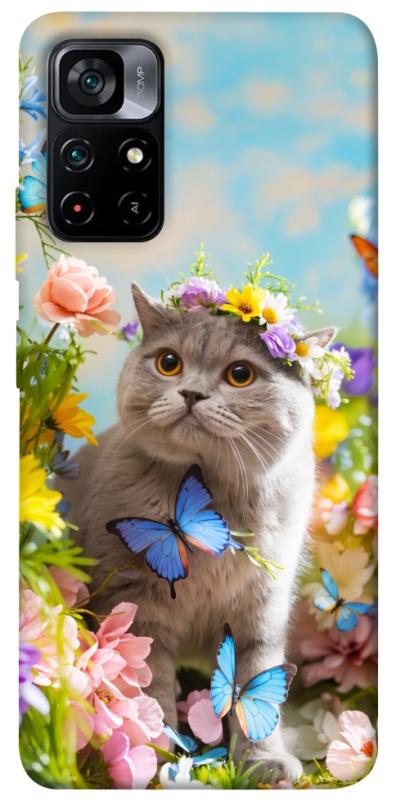Чехол itsPrint Spring cat для Xiaomi Poco M4 Pro 5G, животные, купить оптом с доставкой