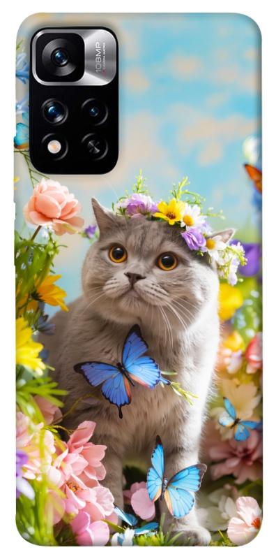 Чехол itsPrint Spring cat для Xiaomi Poco M4 Pro 5G, животные, купить оптом с доставкой