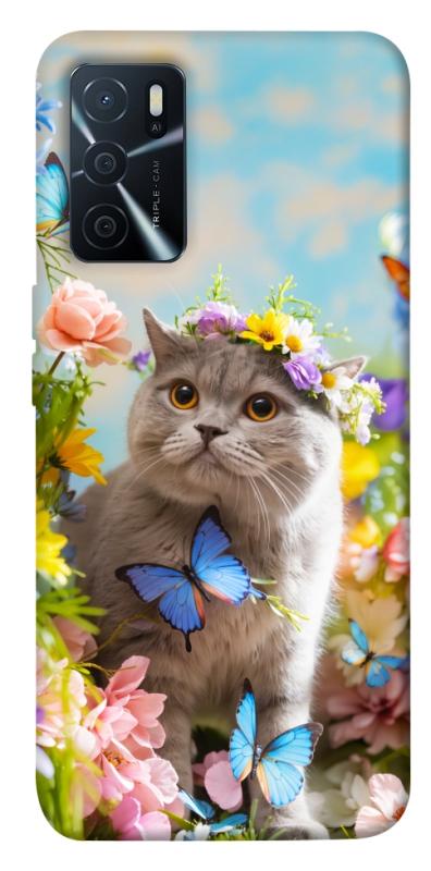 Чехол itsPrint Spring cat для Oppo A16s / A16, животные, купить оптом с доставкой