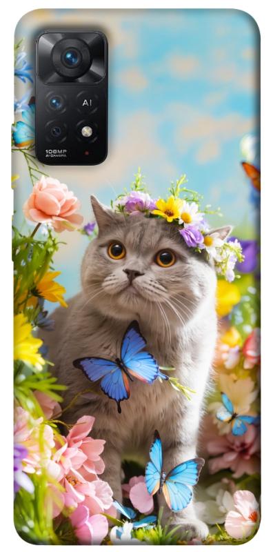 Чехол itsPrint Spring cat для Xiaomi Redmi Note 11 Pro 4G/5G, животные, купить оптом с доставкой