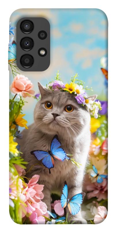 Чехол itsPrint Spring cat для Samsung Galaxy A13 4G, животные, купить оптом с доставкой