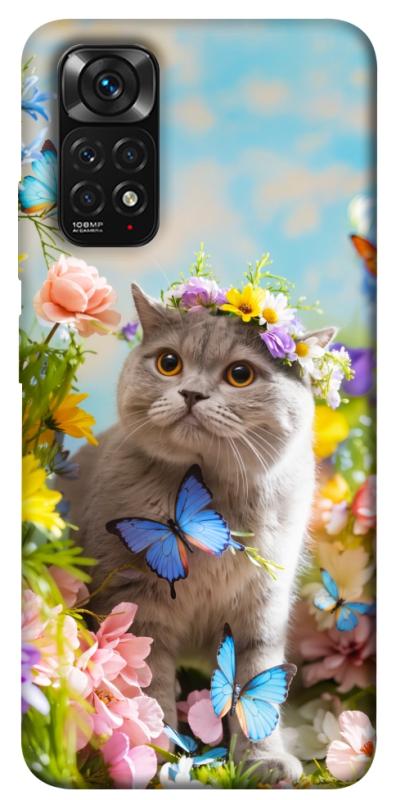 Чехол itsPrint Spring cat для Xiaomi Redmi Note 11 (Global) / Note 11S, животные, купить оптом с доставкой