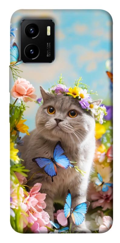 Чехол itsPrint Spring cat для Vivo Y15s, животные, купить оптом с доставкой