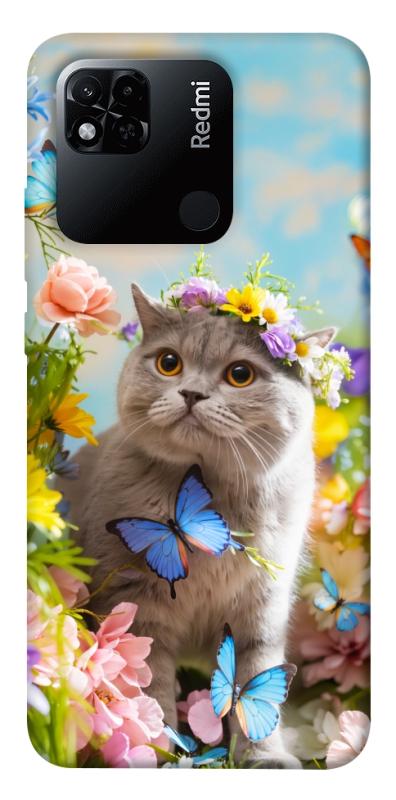 Чохол itsPrint Spring cat для Xiaomi Redmi 10A, тварини, купити оптом з доставкою
