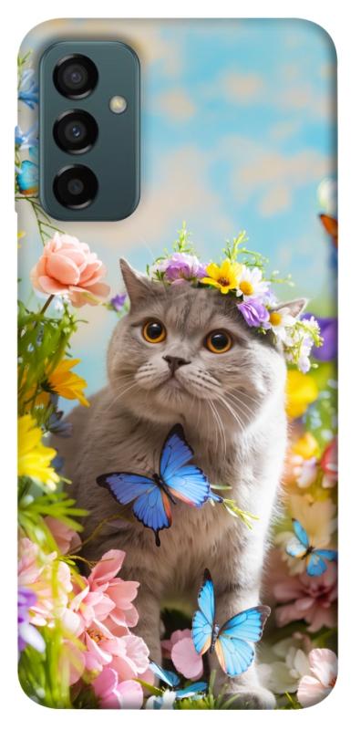 Чехол itsPrint Spring cat для Samsung Galaxy M23 5G, животные, купить оптом с доставкой
