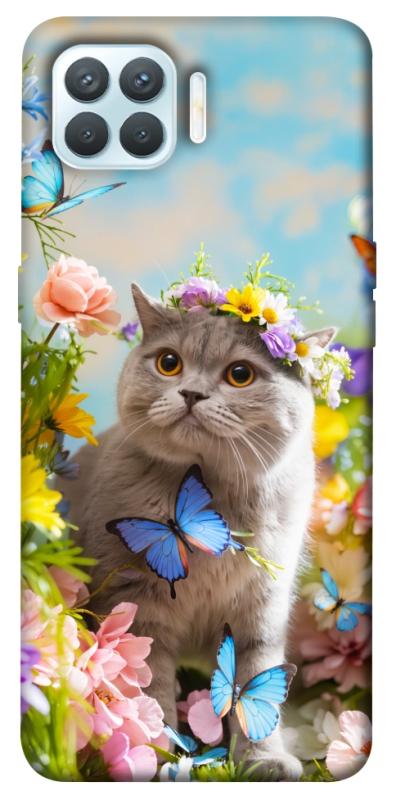 Чехол itsPrint Spring cat для Oppo F17 Pro, животные, купить оптом с доставкой