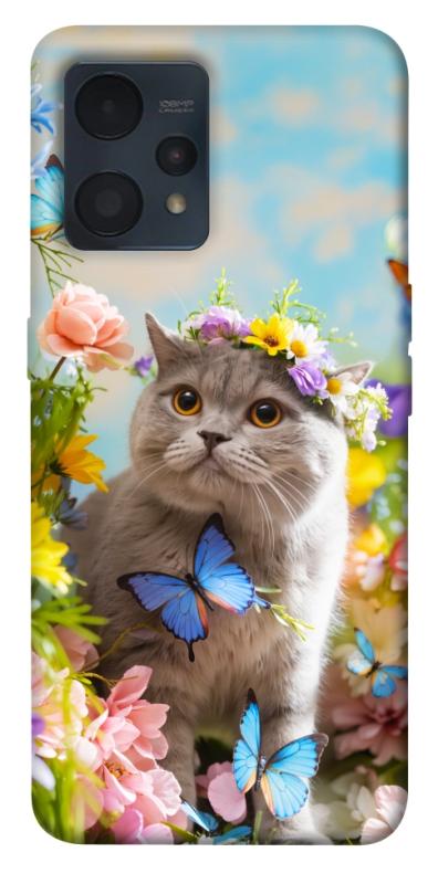 Чехол itsPrint Spring cat для Realme 9 4G / 9 Pro+, животные, купить оптом с доставкой