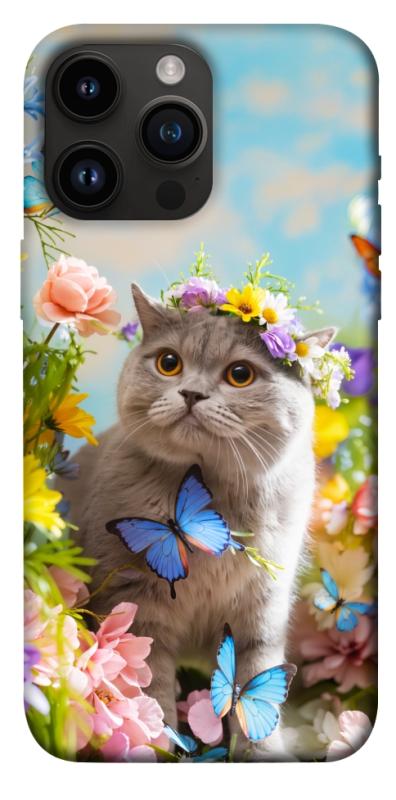 Чехол itsPrint Spring cat для Apple iPhone 14 Pro Max (6.7"), животные, купить оптом с доставкой