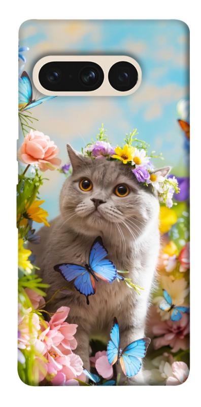 Чохол itsPrint Spring cat для Google Pixel 7 Pro, тварини, купити оптом з доставкою