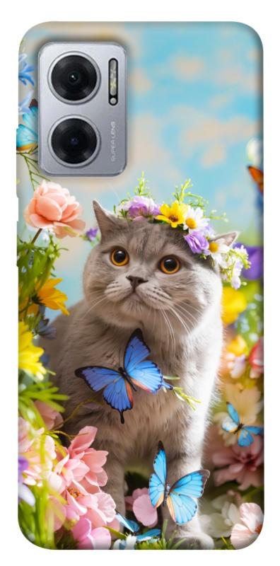 Чехол itsPrint Spring cat для Xiaomi Redmi Note 11E, животные, купить оптом с доставкой