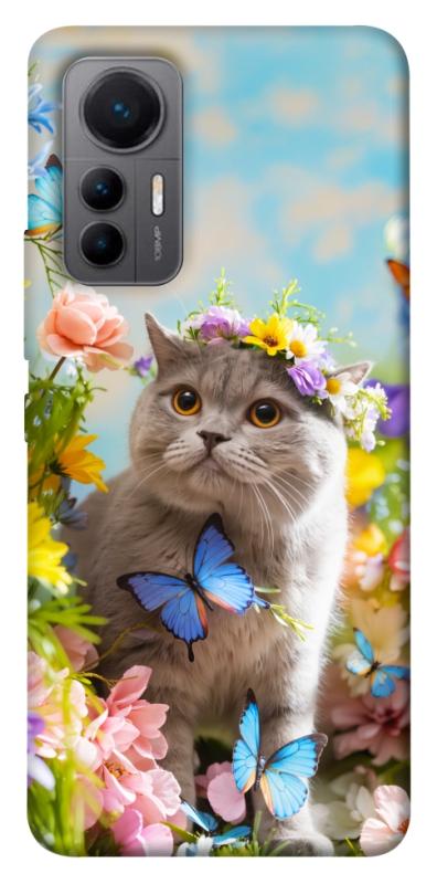 Чехол itsPrint Spring cat для Xiaomi 12 Lite, животные, купить оптом с доставкой