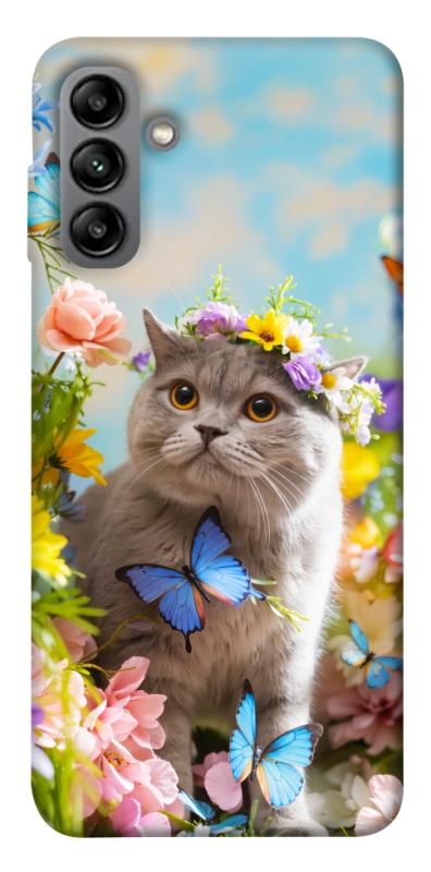 Чехол itsPrint Spring cat для Samsung Galaxy A04s, животные, купить оптом с доставкой