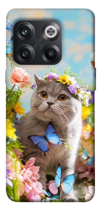 Чохол itsPrint Spring cat для OnePlus 10T, тварини, купити оптом з доставкою