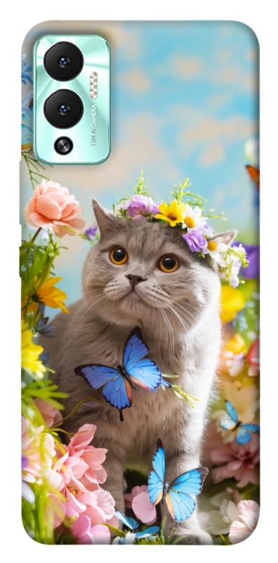 Чехол itsPrint Spring cat для Infinix Hot 12 Play, животные, купить оптом с доставкой