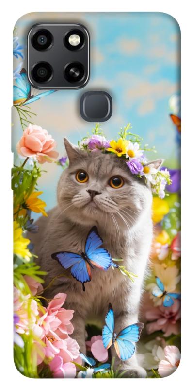 Чехол itsPrint Spring cat для Infinix Smart 6, животные, купить оптом с доставкой