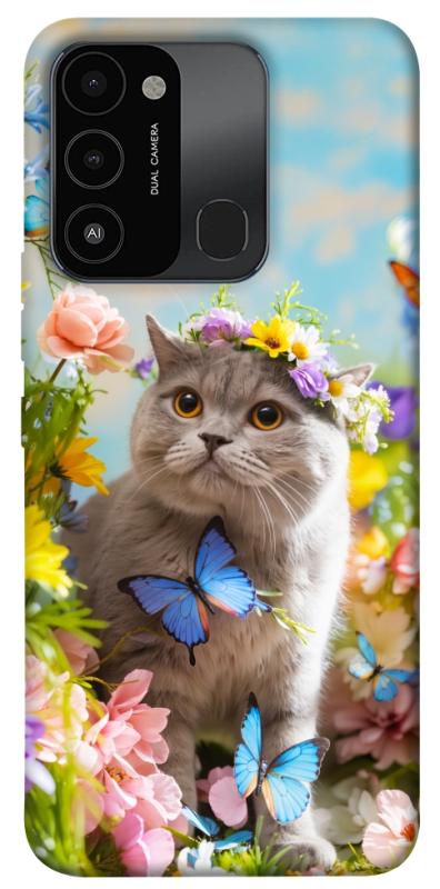 Чехол itsPrint Spring cat для Tecno Spark Go 2022 (KG5m), животные, купить оптом с доставкой