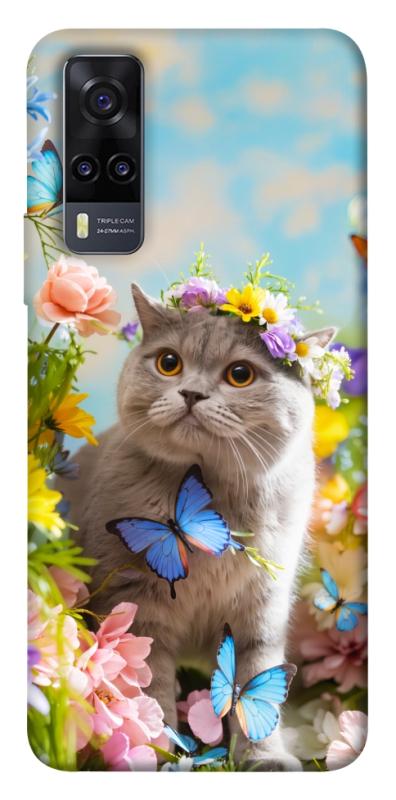 Чехол itsPrint Spring cat для Vivo Y31, животные, купить оптом с доставкой