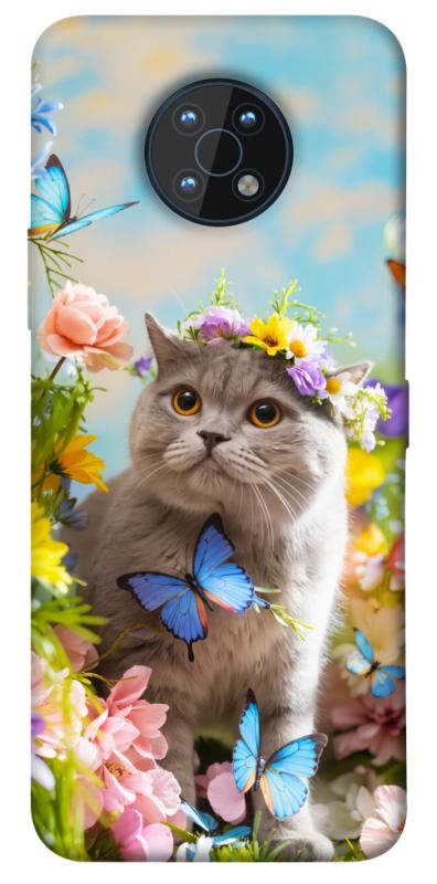 Чехол itsPrint Spring cat для Nokia G50, животные, купить оптом с доставкой
