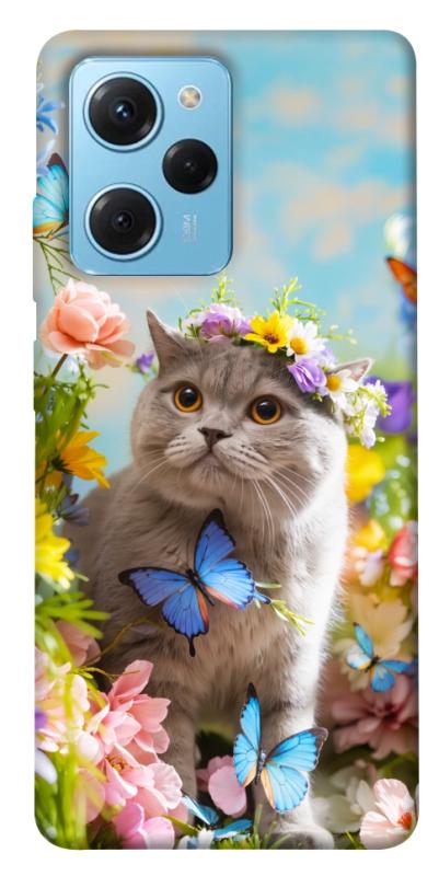 Чехол itsPrint Spring cat для Xiaomi Poco X5 Pro 5G, животные, купить оптом с доставкой