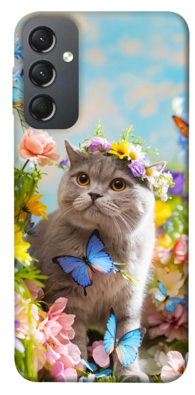 Чехол itsPrint Spring cat для Samsung Galaxy A24 4G, животные, купить оптом с доставкой