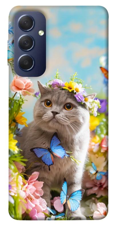Чехол itsPrint Spring cat для Samsung Galaxy M54 5G, животные, купить оптом с доставкой