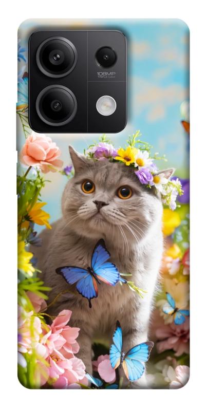 Чехол itsPrint Spring cat для Xiaomi Redmi Note 13 5G, животные, купить оптом с доставкой