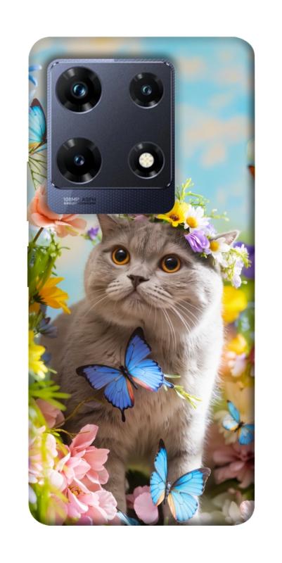 Чехол itsPrint Spring cat для Infinix Note 30 Pro, животные, купить оптом с доставкой