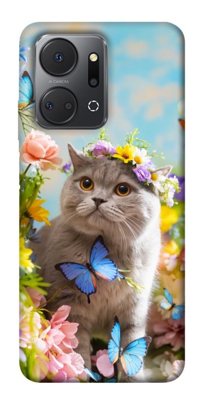Чехол itsPrint Spring cat для Huawei Honor X7a, животные, купить оптом с доставкой