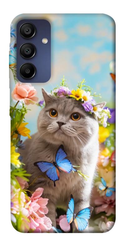 Чехол itsPrint Spring cat для Samsung Galaxy A15 4G/5G, животные, купить оптом с доставкой