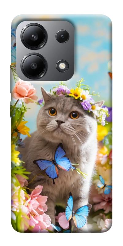 Чехол itsPrint Spring cat для Xiaomi Redmi Note 13 4G, животные, купить оптом с доставкой