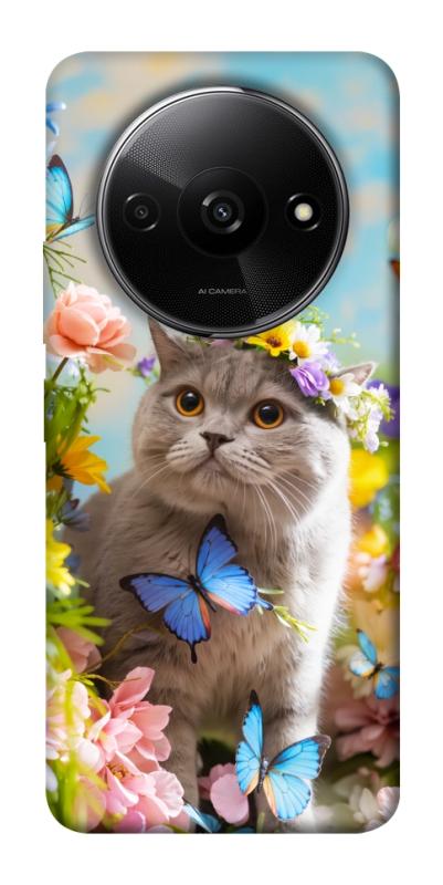 Чехол itsPrint Spring cat для Xiaomi Redmi A3, животные, купить оптом с доставкой