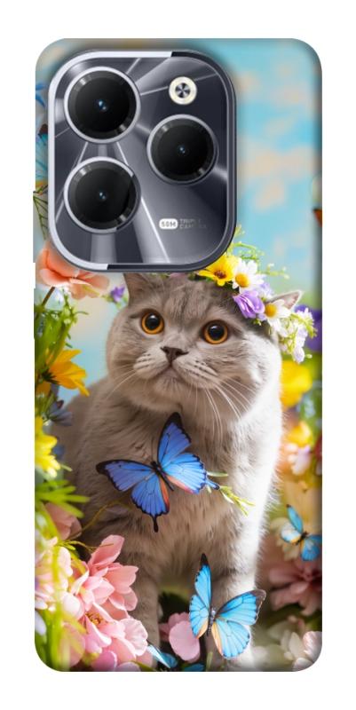 Чехол itsPrint Spring cat для Infinix Hot 40, животные, купить оптом с доставкой