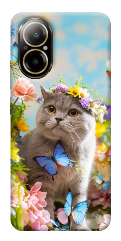 Чехол itsPrint Spring cat для Realme C67 4G, животные, купить оптом с доставкой