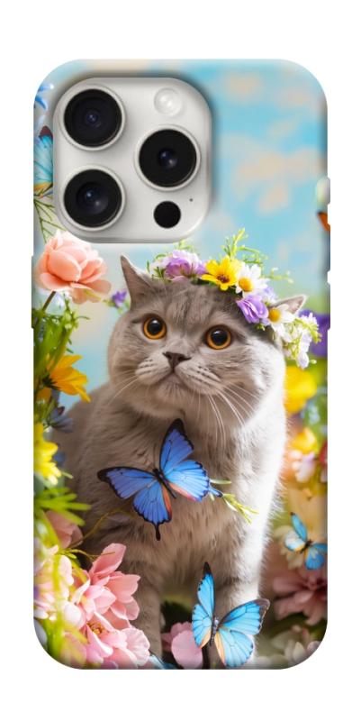 Чохол itsPrint Spring cat для Apple iPhone 16 Pro Max (6.9"), тварини, купити оптом з доставкою
