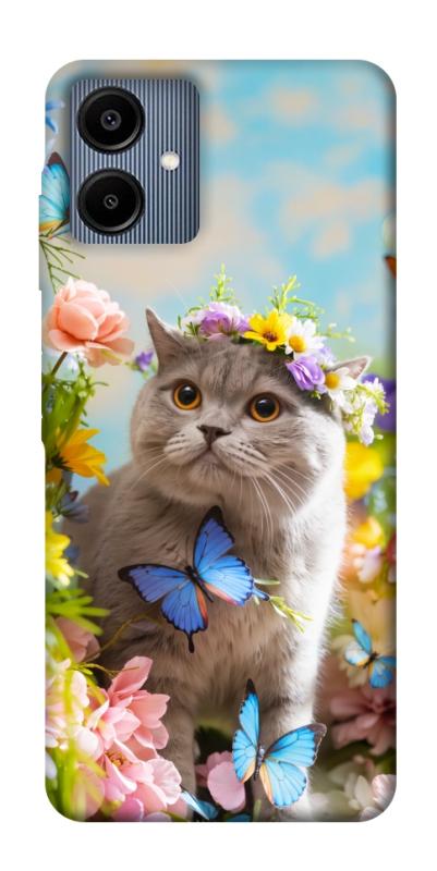 Чехол itsPrint Spring cat для Samsung Galaxy A06, животные, купить оптом с доставкой