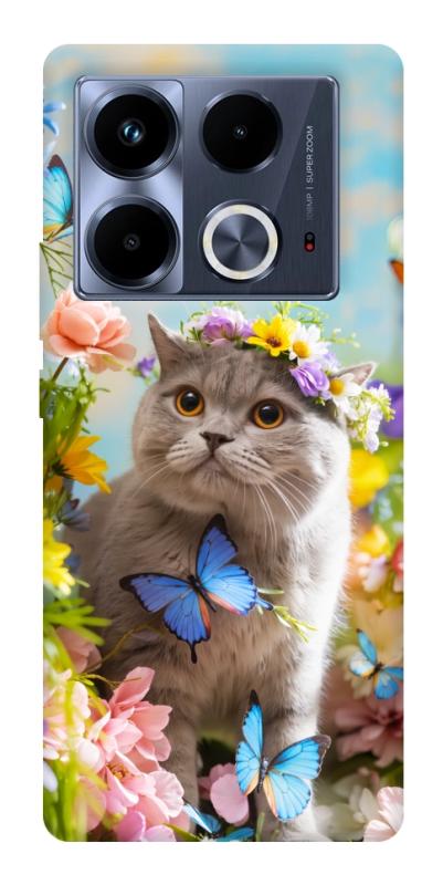 Чехол itsPrint Spring cat для Infinix Note 40 4G, животные, купить оптом с доставкой