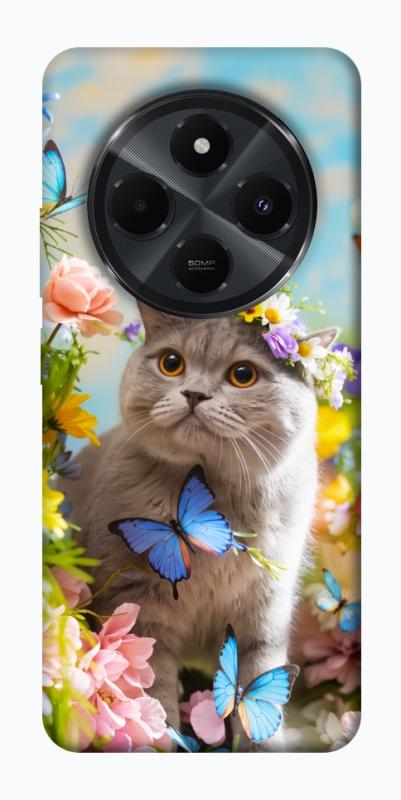 Чехол itsPrint Spring cat для Xiaomi Redmi 14C / Poco C75, животные, купить оптом с доставкой