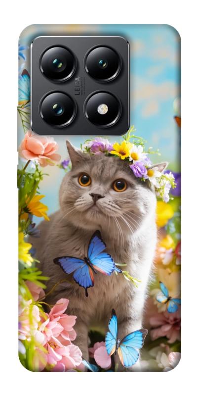 Чехол itsPrint Spring cat для Xiaomi 14T Pro, животные, купить оптом с доставкой