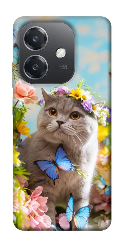 Чехол itsPrint Spring cat для Oppo A3 4G, животные, купить оптом с доставкой