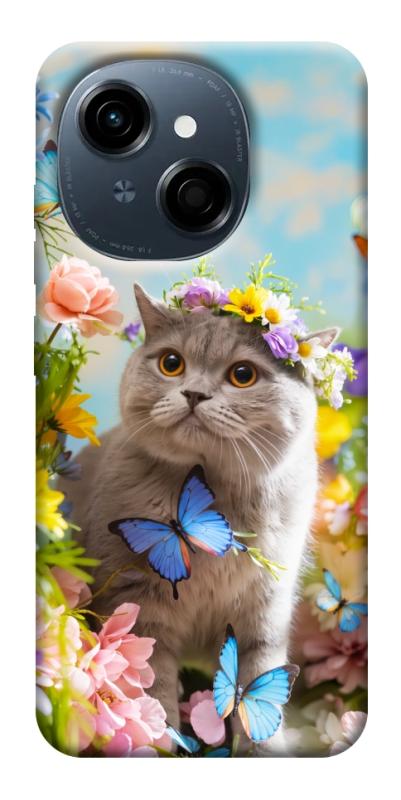 Чехол itsPrint Spring cat для TECNO Spark Go 1, животные, купить оптом с доставкой