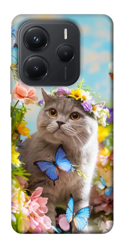 Чехол itsPrint Spring cat для Xiaomi Redmi Note 14 5G, животные, купить оптом с доставкой