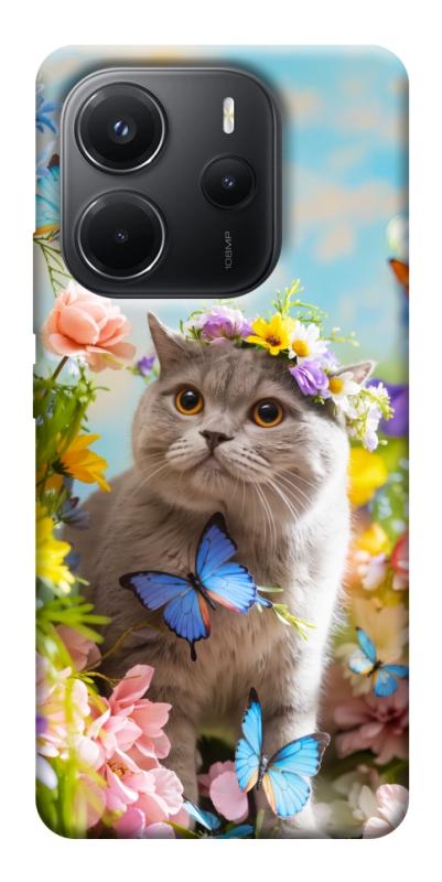 Чехол itsPrint Spring cat для Xiaomi Redmi Note 14 4G (Int. version), животные, купить оптом с доставкой