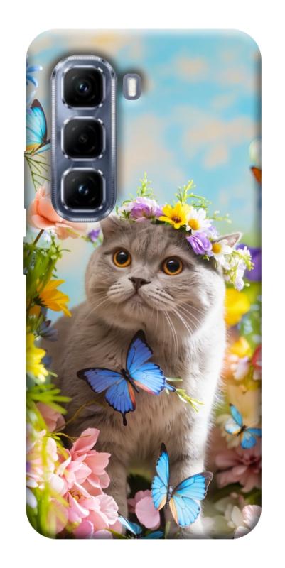 Чехол itsPrint Spring cat для Infinix Hot 50 Pro, животные, купить оптом с доставкой