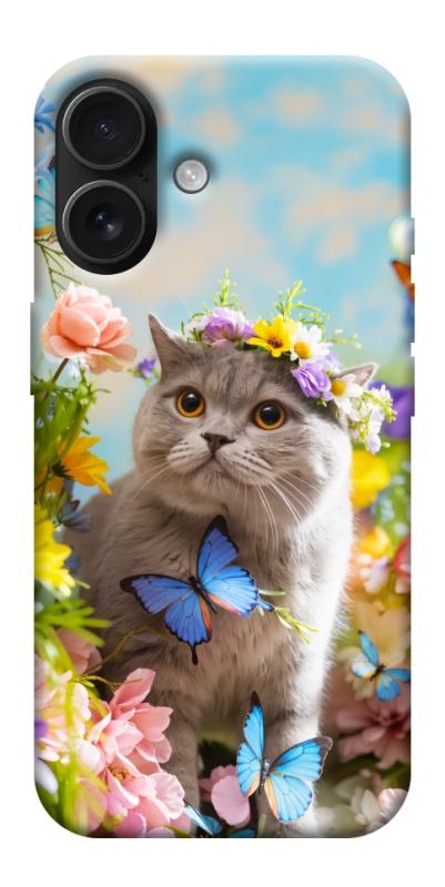 Чехол itsPrint Spring cat для Apple iPhone 17 (6.3"), животные, купить оптом с доставкой