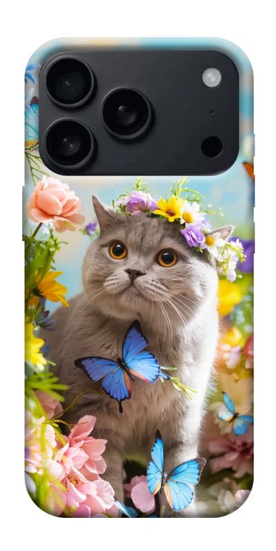 Чохол itsPrint Spring cat для Apple iPhone 17 Pro (6.3"), тварини, купити оптом з доставкою