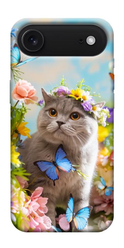 Чехол itsPrint Spring cat для Apple iPhone 17 Air (6.5"), животные, купить оптом с доставкой