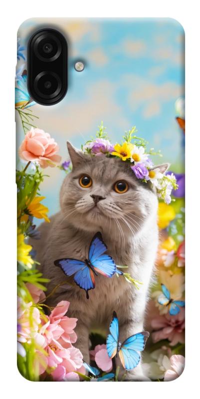 Чехол itsPrint Spring cat для Samsung Galaxy A07, животные, купить оптом с доставкой