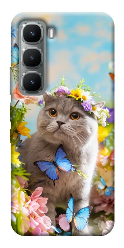 Чехол itsPrint Spring cat для Infinix Hot 60 Pro, животные, купить оптом с доставкой