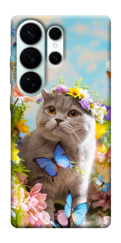 Чехол itsPrint Spring cat для Samsung Galaxy S26 Ultra, животные, купить оптом с доставкой