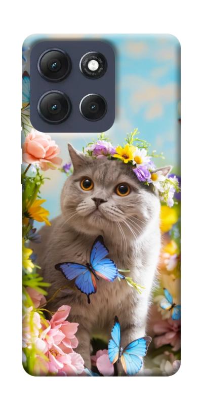 Чехол itsPrint Spring cat для Motorola Moto G86 Power, животные, купить оптом с доставкой